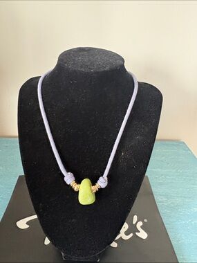 Saint Emilion The Wisteria Rope adjustable cord necklace.